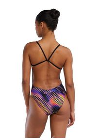 TYR - Strój Kąpielowy Tyr Evolved Cutoutfit – Limonkowy / Wielokolorowy - Rozmiar 28. Kolor: zielony. Materiał: materiał. Wzór: kolorowy