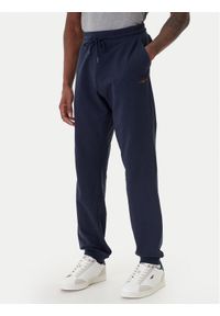 Aeronautica Militare Spodnie dresowe 261PF1008UF00674 Granatowy Regular Fit. Kolor: niebieski. Materiał: bawełna #1