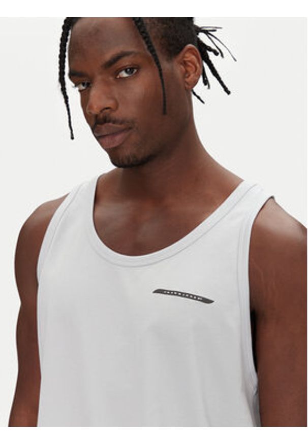 Jack & Jones Tank top Fusion 12276614 Szary Regular Fit. Kolor: szary. Materiał: bawełna, syntetyk