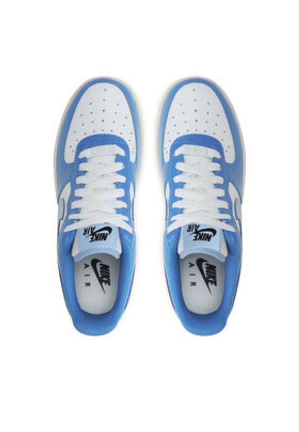 Nike Sneakersy Air Force 1 '07 FJ4801 400 Niebieski. Kolor: niebieski. Materiał: skóra. Model: Nike Air Force