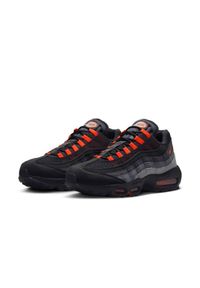 Nike - NIKE AIR MAX 95 Sneakersy męskie. Okazja: na co dzień. Kolor: czarny. Materiał: nubuk, zamsz. Szerokość cholewki: normalna. Wzór: gradientowy. Sezon: lato. Model: Nike Air Max #4