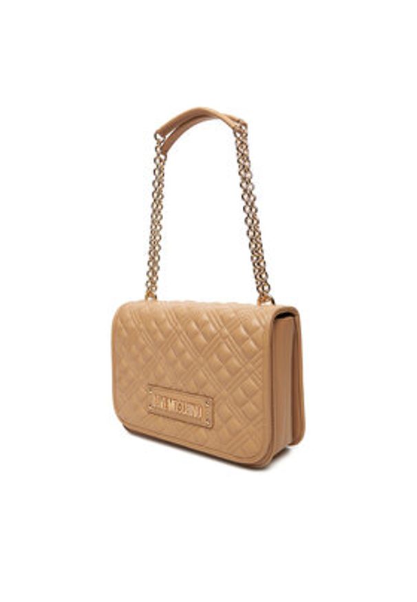 Love Moschino - LOVE MOSCHINO Torebka JC4000PP0NLA0104 Beżowy. Kolor: beżowy. Materiał: skórzane