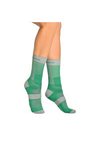 NESSI SPORTSWEAR - Skarpetki Sportowe Unisex Nessi Sportswear Trail X Termoaktywne. Kolor: zielony, szary, wielokolorowy. Sport: outdoor