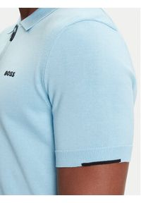 BOSS Polo K_Ever-X PS 50541961 Błękitny Regular Fit. Typ kołnierza: polo. Kolor: niebieski. Materiał: bawełna