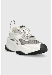 Steve Madden sneakersy Belissimo kolor biały SM11002623. Zapięcie: sznurówki. Kolor: biały. Materiał: guma #5