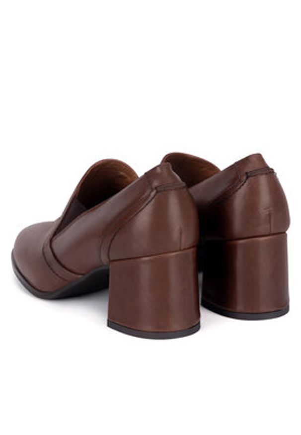 Lasocki Czółenka WYL3718-6Z Brązowy. Kolor: brązowy. Materiał: skóra