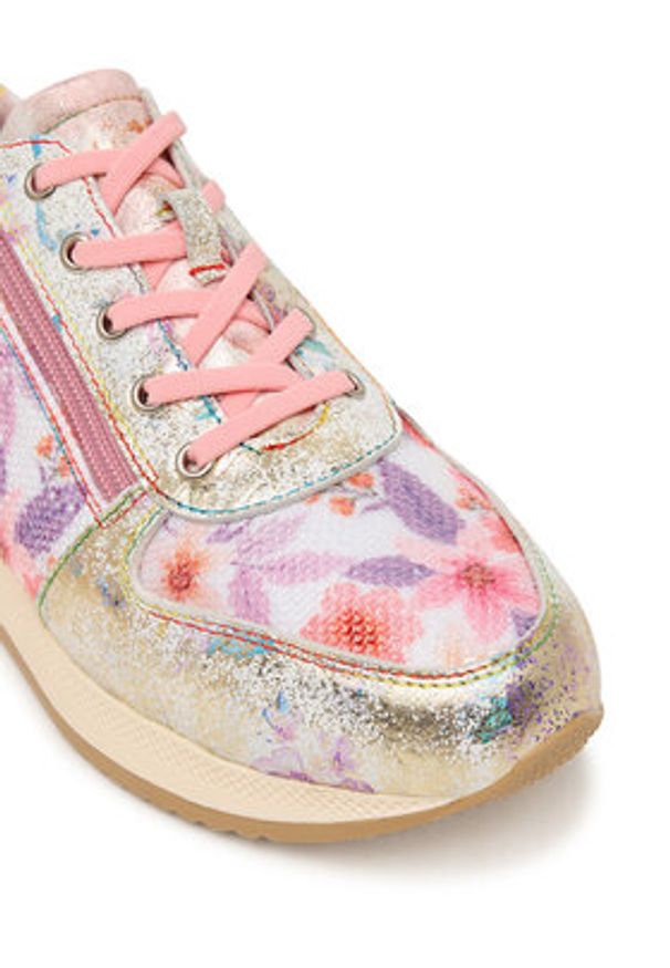 Laura Vita Sneakersy Gycmo 58 Kolorowy. Materiał: skóra. Wzór: kolorowy