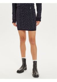 Patrizia Pepe Spódnica mini 2G0986 K210 Granatowy Regular Fit. Kolor: niebieski. Materiał: syntetyk #1