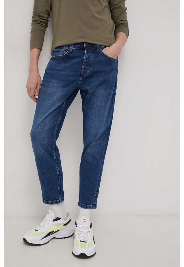 Only & Sons Jeansy męskie. Kolor: niebieski