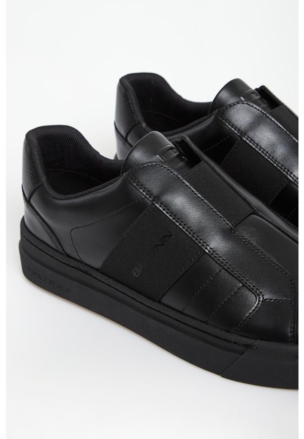 Baldinini - Sneakersy męskie skórzane BALDININI. Materiał: skóra