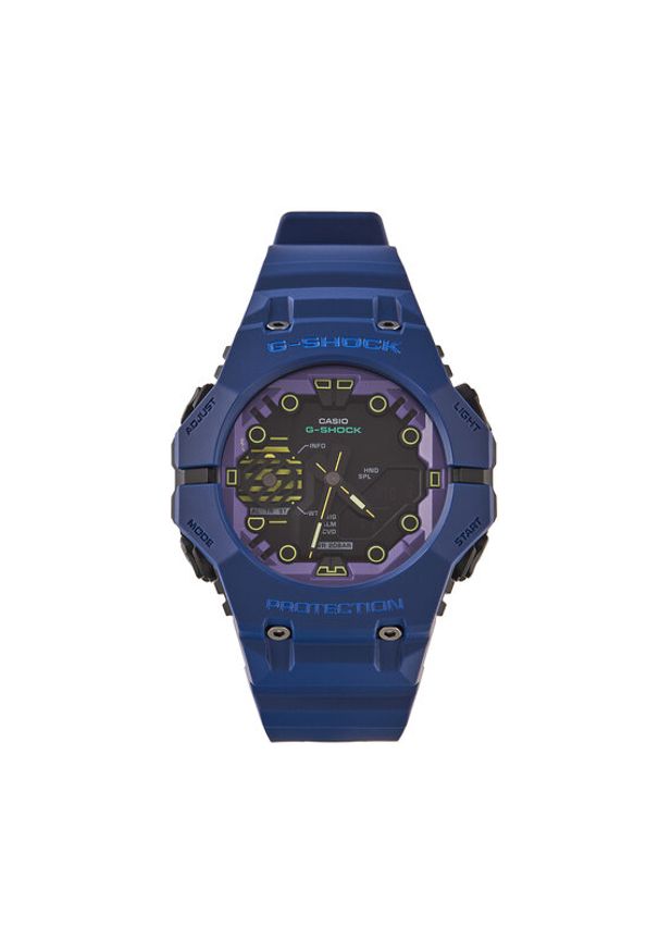 G-Shock Zegarek Cyber GA-B001CBR-2AER Niebieski. Kolor: niebieski