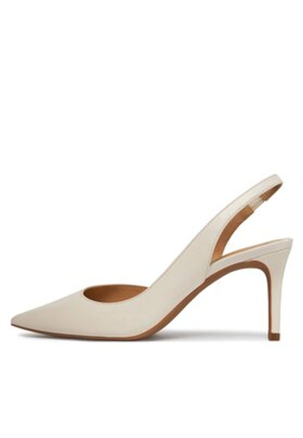 MICHAEL Michael Kors Sandały Alina Flex Sling Pump 40R4HNMP1L Écru. Materiał: skóra