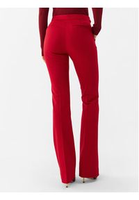 Liu Jo Spodnie materiałowe CF3382 J1857 Czerwony Wide Leg. Kolor: czerwony. Materiał: materiał, syntetyk #3