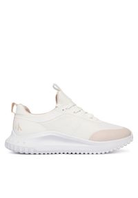 Calvin Klein Jeans Sneakersy Eva Runner Laceup Sock Mat Mix YW0YW02064 Biały. Kolor: biały. Materiał: materiał #1