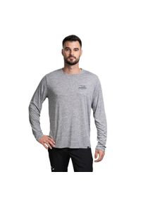 Patagonia - Koszulka trekkingowa męska Ls Cap Cool Daily Graphic. Kolor: szary. Materiał: materiał. Długość rękawa: długi rękaw. Długość: długie #1