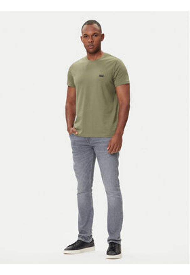 BOSS T-Shirt T-Shirtrn 365 50531401 Zielony Regular Fit. Kolor: zielony. Materiał: bawełna
