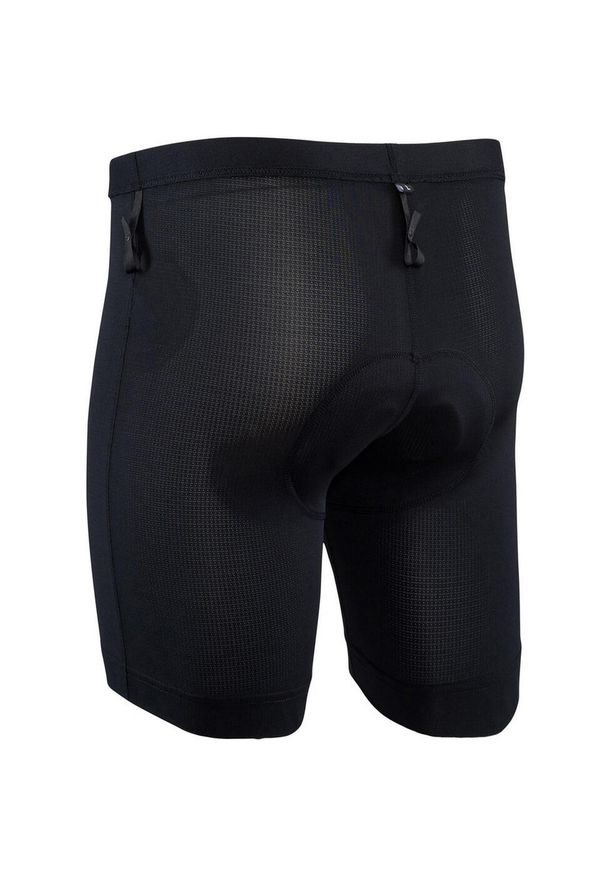 Spodenki rowerowe wewnętrzne męskie z wkładką Coolmax Silvini Inner MP373V. Kolor: czarny