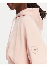 Adidas by Stella McCartney - adidas by Stella McCartney Bluza JJ4161 Różowy Loose Fit. Kolor: różowy. Materiał: bawełna #5