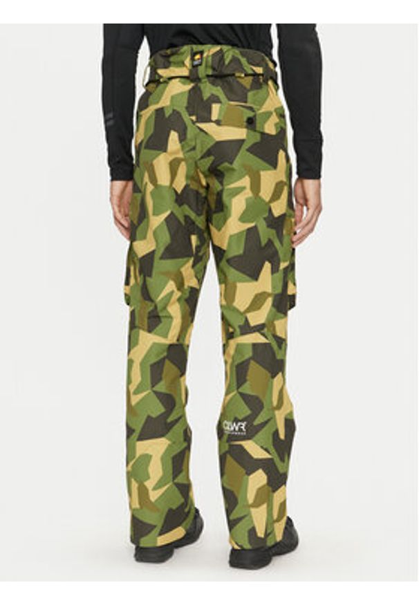 Colourwear Spodnie narciarskie Flight Pants 7010300 Zielony Regular Fit. Kolor: zielony. Materiał: syntetyk. Sport: narciarstwo