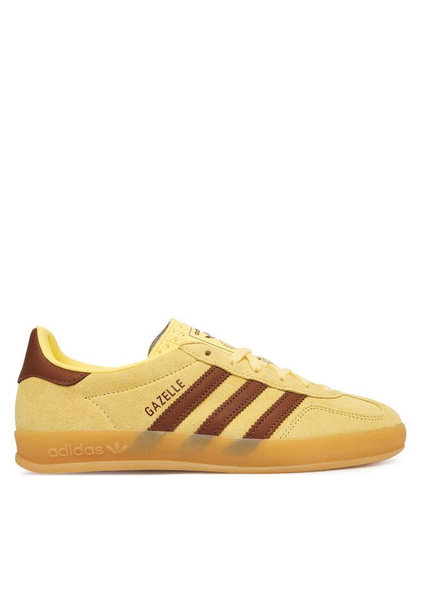 Adidas - Sneakersy adidas. Kolor: żółty. Model: Adidas Gazelle