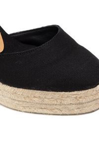 Castañer Espadryle Carina/8ED/001 020961-100 Czarny. Kolor: czarny. Materiał: materiał #5