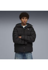 Puma - Męska kurtka z kapturem Mono PUMA Black. Typ kołnierza: kaptur. Kolor: czarny. Sport: bieganie