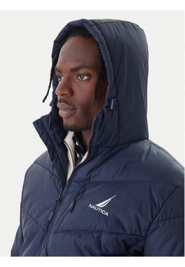 Nautica Kurtka zimowa Provo N1T04062 Granatowy Regular Fit. Kolor: niebieski. Materiał: syntetyk. Sezon: zima