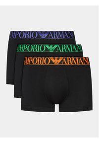 Emporio Armani Underwear Komplet 3 par bokserek 111357 4R726 29821 Czarny. Kolor: czarny. Materiał: bawełna