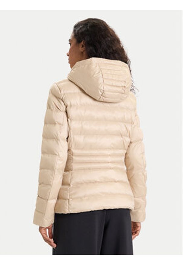 EA7 Emporio Armani Kurtka zimowa 7W000684 AF12475 U1046 Beżowy Slim Fit. Kolor: beżowy. Materiał: syntetyk. Sezon: zima