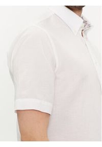 TOMMY HILFIGER - Tommy Hilfiger Koszula MW0MW35323 Biały Regular Fit. Kolor: biały. Materiał: bawełna #3