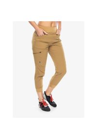 Spodnie damskie Black Diamond Technician Jogger Pants. Kolor: brązowy