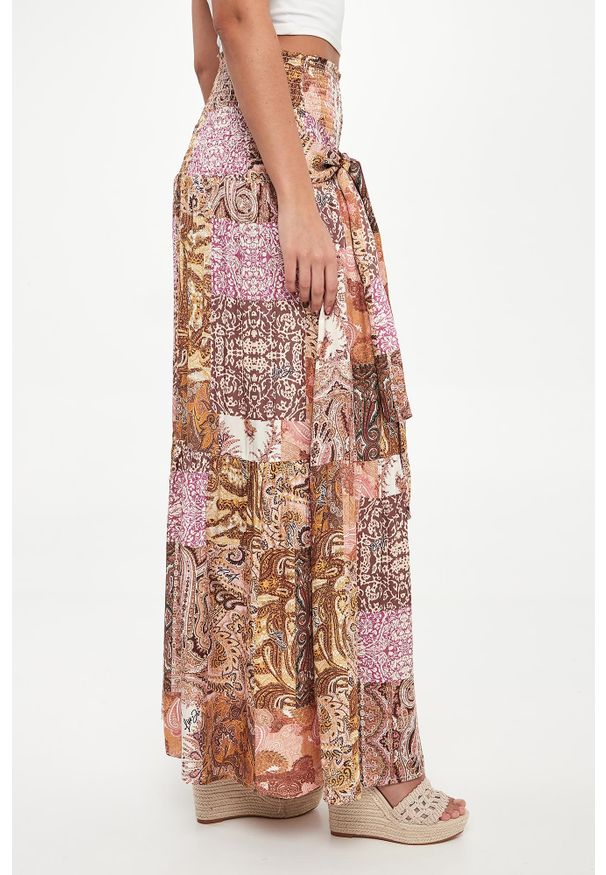 Liu Jo - Spódnica maxi z wzorem paisley LIU JO. Wzór: paisley