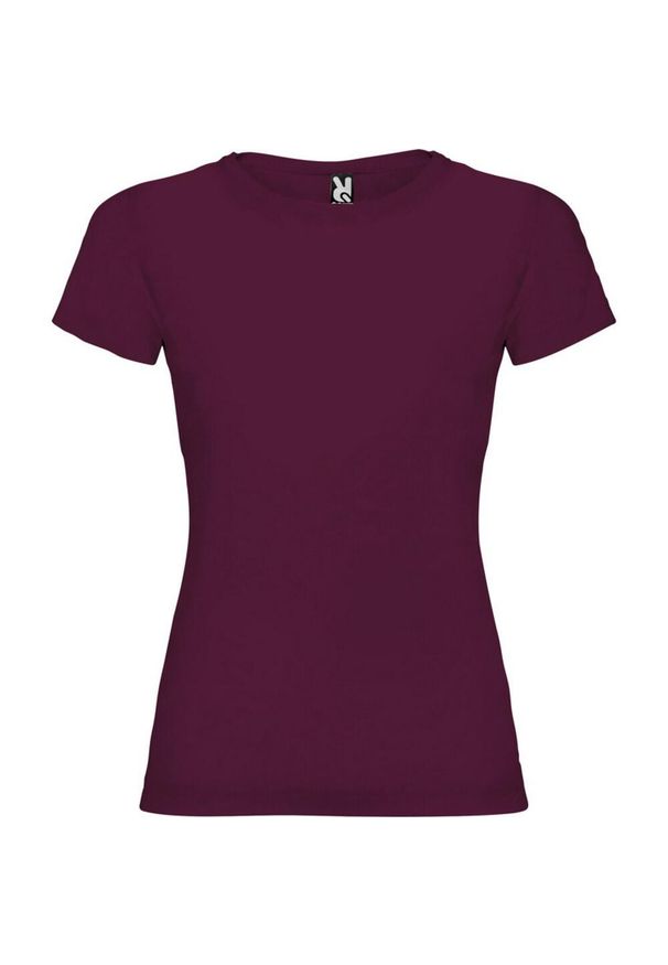 ROLY - Damska Koszulka Z Krótkim Rękawem Jamaica. Kolor: czerwony, wielokolorowy, brązowy. Długość rękawa: krótki rękaw. Długość: krótkie. Sport: turystyka piesza