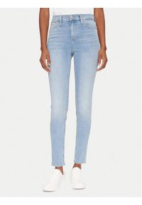 Tommy Jeans Jeansy Nora DW0DW20651 Niebieski Skinny Fit. Kolor: niebieski