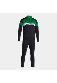 Dres Joma Danubio III. Kolor: czarny, zielony, wielokolorowy. Materiał: dresówka. Sport: piłka nożna, fitness #1