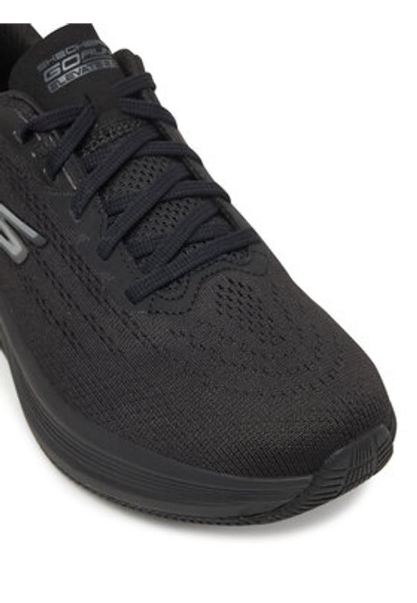 skechers - Skechers Buty do biegania Go Run Elevate 2.0 129000/BBK Czarny. Kolor: czarny. Materiał: materiał. Sport: bieganie
