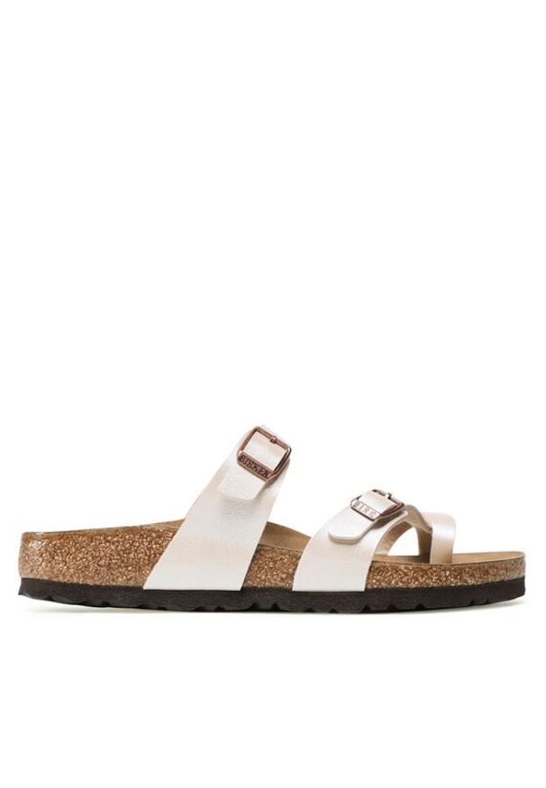 Birkenstock Japonki Mayari 1020664 Écru. Materiał: skóra