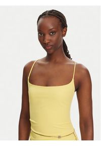 Hugo - HUGO Sukienka koktajlowa 50536465 Żółty Slim Fit. Kolor: żółty. Styl: wizytowy #3