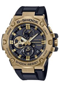G-Shock - G-SHOCK ZEGAREK G-STEEL BLUETOOTH SYNC GST-B100GB-1A9ER. Rodzaj zegarka: cyfrowe. Materiał: tworzywo sztuczne. Styl: sportowy