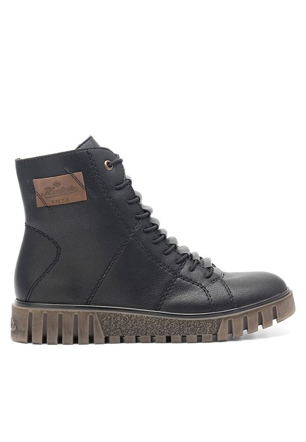 Trzewiki Rieker. Kolor: czarny