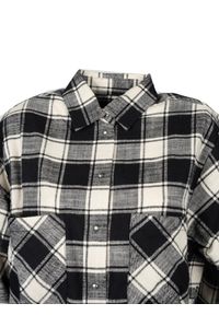 Diesel Sukienka "D-Super" | A04860-0WBBP | Kobieta | Czarny, Biały, Szary. Kolor: czarny, szary, biały, wielokolorowy. Materiał: bawełna. Typ sukienki: koszulowe. Styl: elegancki #2