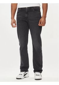 Lee Jeansy West 112322201 Czarny Straight Fit. Kolor: czarny
