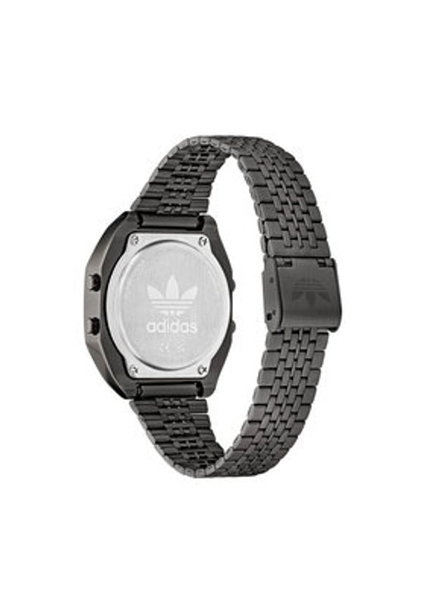 Adidas - adidas Zegarek Digital Two AOST24558 Czarny. Kolor: czarny