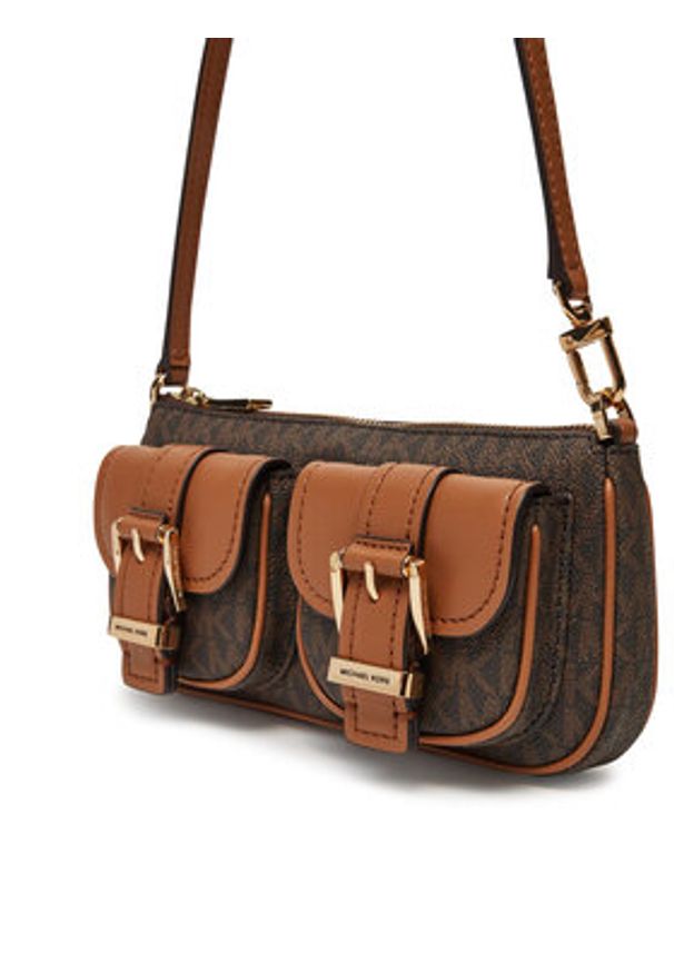 MICHAEL Michael Kors Torebka 32S5GZCU1B Brązowy. Kolor: brązowy. Materiał: skórzane