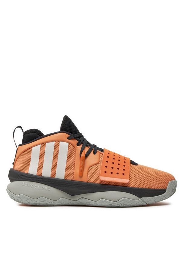 Adidas - adidas Buty do koszykówki Dame 8 EXTPLY IF1515 Pomarańczowy. Kolor: pomarańczowy. Materiał: materiał. Sport: koszykówka