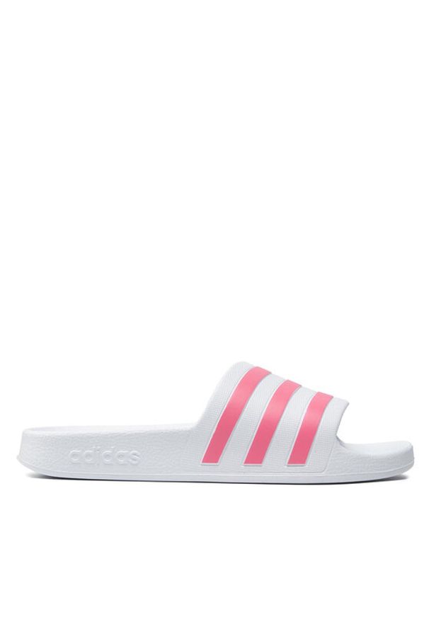 Adidas - adidas Klapki adilette Aqua GZ5237 Biały. Kolor: biały