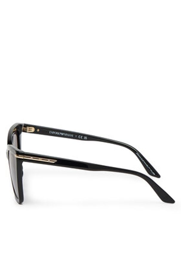 Emporio Armani Okulary przeciwsłoneczne 0EA4273BU 50178G Czarny. Kolor: czarny