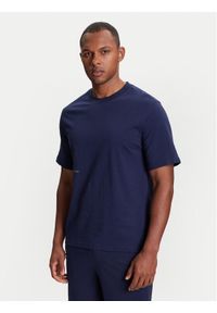 United Colors of Benetton - United Colors Of Benetton T-Shirt 30964M01W Granatowy Regular Fit. Kolor: niebieski. Materiał: bawełna