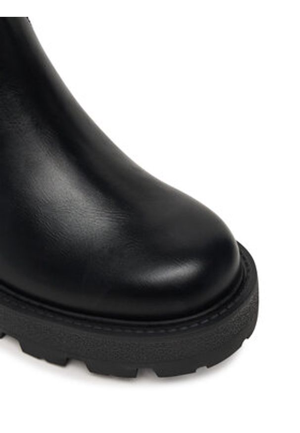 Guess Kozaki FLFYNN FAL11 Czarny. Kolor: czarny. Materiał: materiał