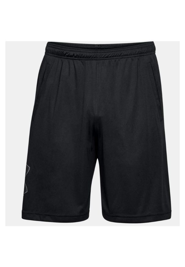 Spodenki sportowe męskie Under Armour Tech Graphic Short. Kolor: czarny. Długość: krótkie. Sezon: lato